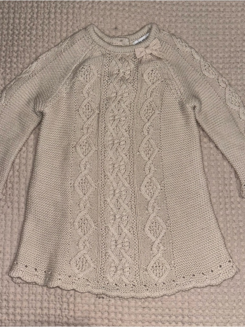 24M Cream Sweater Dress